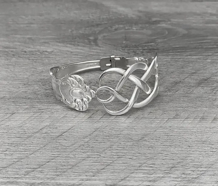 Celtic Weave Fork Bracelet
