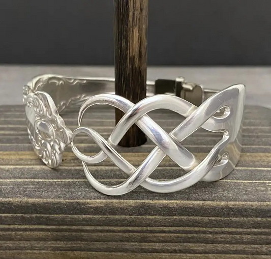 Celtic Weave Fork Bracelet