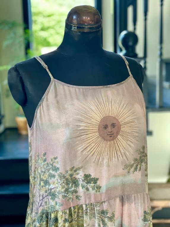 Friendship Love & Truth Vintage Wash Bohéme Long Slip Dress